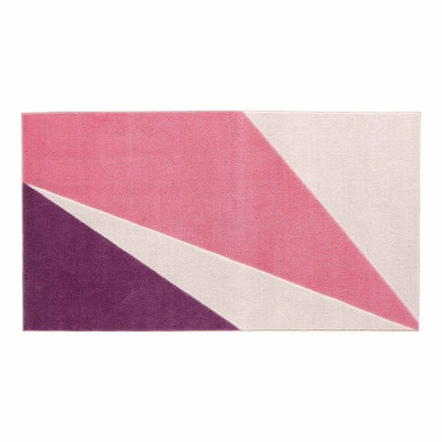 Tapis Lifetime Pink Wild, 3d Handcarving 100 x 180 cm