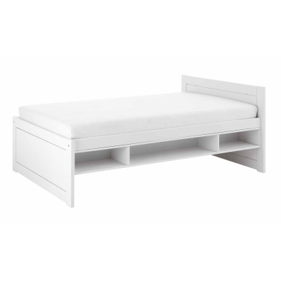 Modulo portaoggetti Lifetime per letto a castello 90 / 120 cm laccato bianco