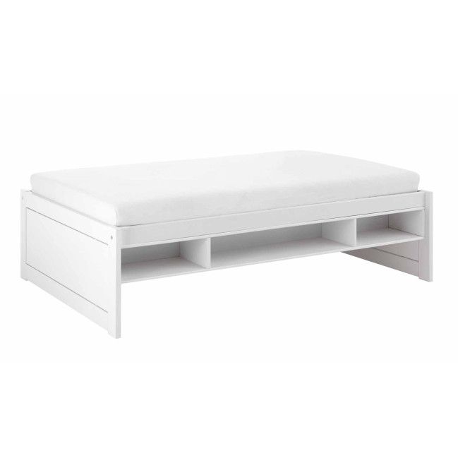 Modulo portaoggetti Lifetime per letto a castello 90 / 120 cm laccato bianco