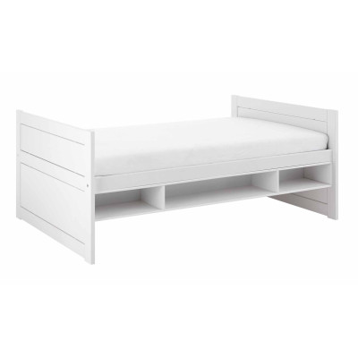 Modulo portaoggetti Lifetime per letto a castello 90 / 120 cm laccato bianco