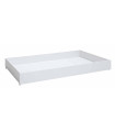 Grande boîte de lit pour lits LifeTime 120 X 200 cm Blanc