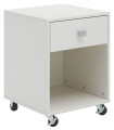 Lifetime drawer element with 1 drawer White lacquered