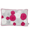 Lifetime Rectangular Cushion Ibiza Bloom with 16 Roses
