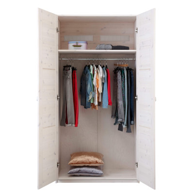 Élément d’armoire Lifetime 100 cm (sans portes) blanc