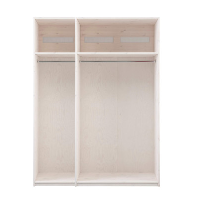 Éléments d’armoire Lifetime 150 cm (sans portes) blanchis à la chaux