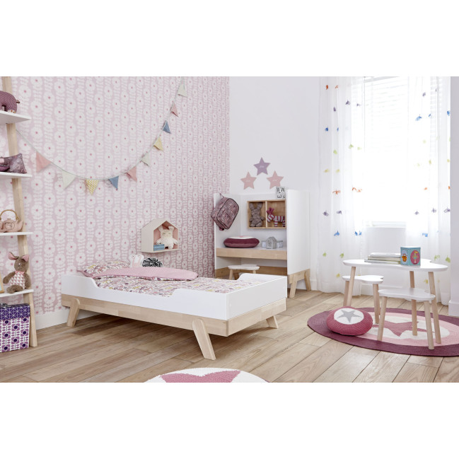 Lit bébé / junior Lifetime 70 X 140 cm blanc