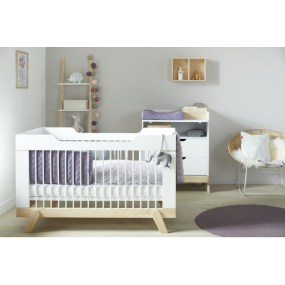 Lifetime - Lit combo chambre bébé 70 x 140cm et table à langer