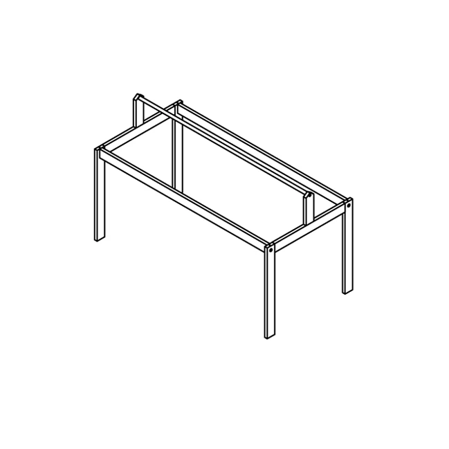 Cadre Lifetime pour toit en tissu - lit superposé Whitewash