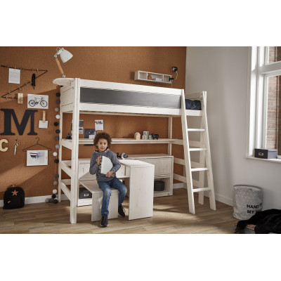Stanza per bambini Lifetime HILBERT, Play and Store, 90x200 cm, con telaio a doghe a rullo