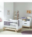 Lifetime - Baby room letto combinato 70 x 140cm e fasciatoio