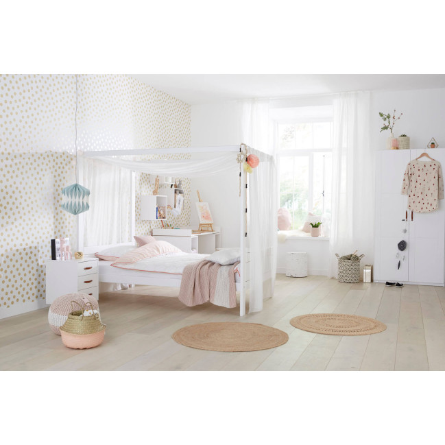 Himmel für Himmelbett 120x200 cm / Weiss