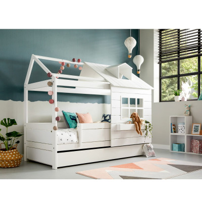 Lifetime Kidsrooms Base Cabine Lit Lake House 1 - sommier, blanc