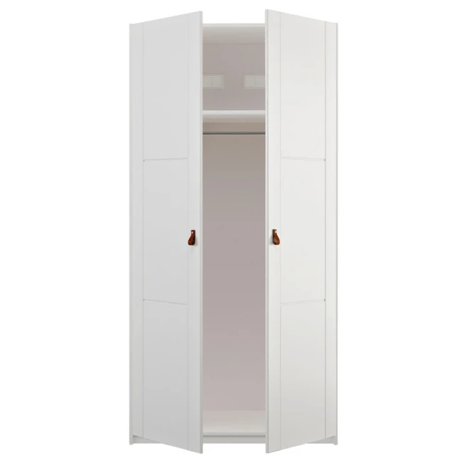 Lifetime 2-türiger Schrank 100 cm mit 2 Türen & Einteilung