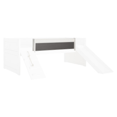 Lifetime Kidsrooms Absturzsicherung inkl. 624 und Kreidetafel Front Whitewash