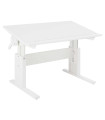 Lifetime desk height adjustable/tiltable white
