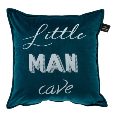 Lifetime Quadratisches Kissen Little Man Cave