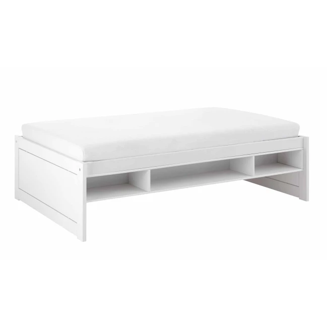 Module de rangement Lifetime pour lit superposé 90 / 120 cm Whitewash