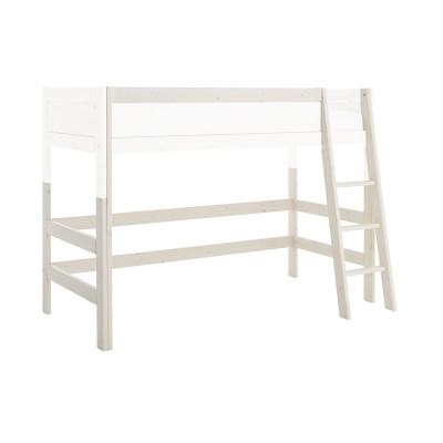 Lifetime conversion kit to loft bed with sloping ladder whitewash