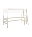 Lifetime conversion kit to loft bed with sloping ladder whitewash