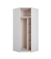 Lifetime corner cabinet (without door) whitewash