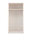 Élément d’armoire Lifetime 100 cm (sans portes) blanc