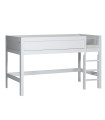 Lifetime Half-height bed with rolling floor white