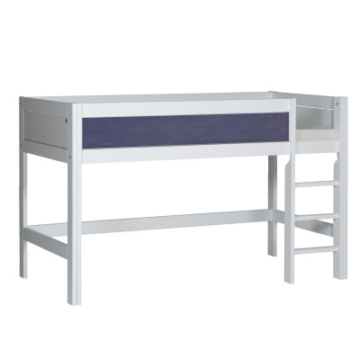 Lifetime Half-height bed with rolling floor white