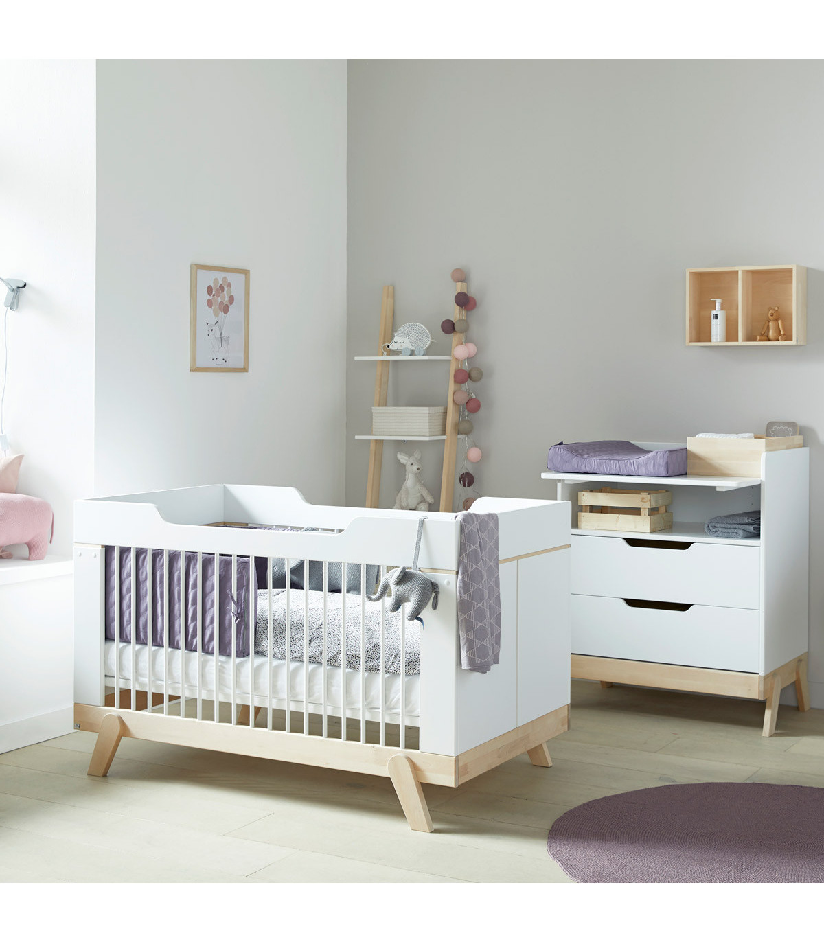 Chambre à coucher bébé complète LIZI- Chambre bébé