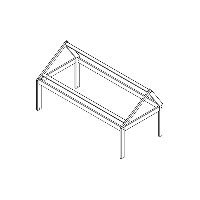 Construction de toit Lifetime Beachhouse blanc