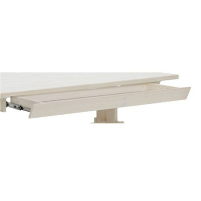 Lifetime drawer for 120cm desks whitewash