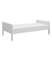 Lifetime base bed 90x200 cm, without back, with deluxe slatted frame white