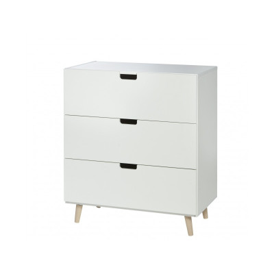 Manis-h commode avec 3 tiroirs Blanche-Neige