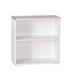 Manis-h Square shelf with 1 floor Snow white