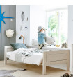 Lifetime Kinderbett Kinderzimmer Basisbett Adventure mit Roll-Lattenrost Whitewash