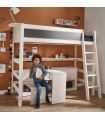 Chambre d’enfant Lifetime HILBERT, Play and Store, 90x200 cm, avec cadre à lattes de luxe Whitewash