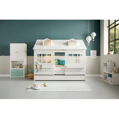 Lifetime Kidsrooms Base Cabine Lit Lake House 1 - sommier, blanc