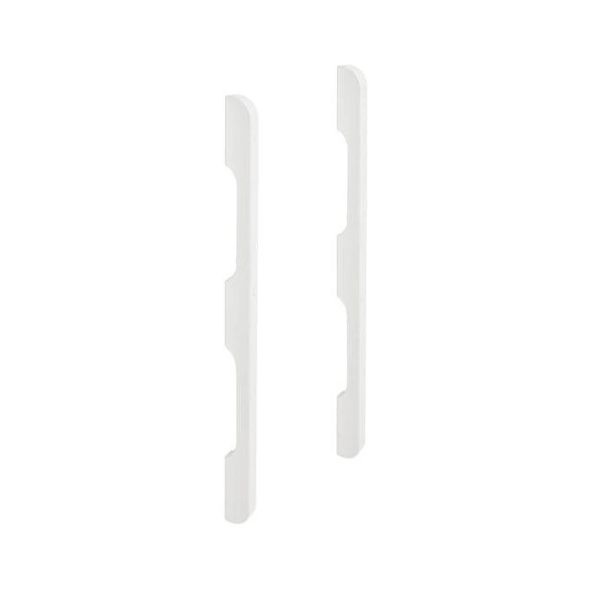 Durata 2 strisce di manico in legno per aumentare la sicurezza Art.6181 bianco