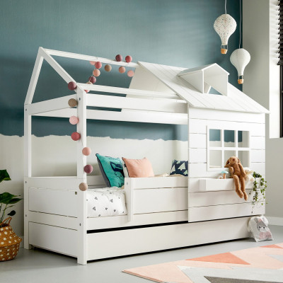 Lifetime Kidsrooms Base Cabine Lit Lake House 1 - sommier, blanc