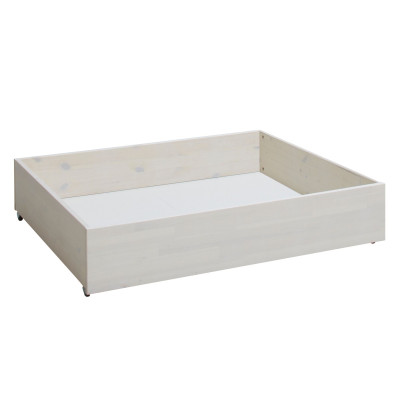 Lifetime small bed box for base bed Whitewash