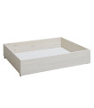 Scatola da letto piccola Lifetime per letto di base Whitewash