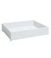 Boîte de lit Lifetime pour lit de base Laqué blanc
