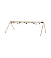 Manis-h wooden frame beech