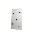 Manis-h Kletterwand für halbhohes Bett snow white