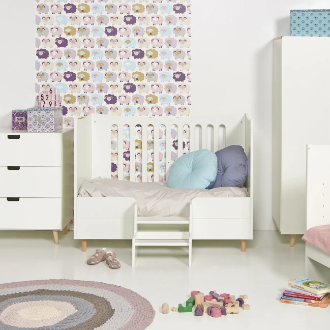 Manis-h Wiege Snow white