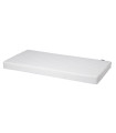 Manis-h visco et matelas en mousse pour lit bébé 60 cm x 120 cm