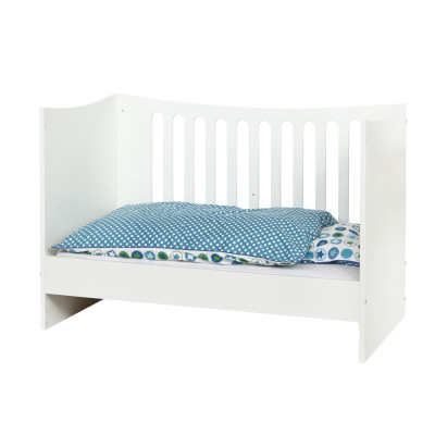 Manis-h visco et matelas en mousse pour lit bébé 60 cm x 120 cm