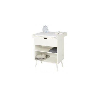 Manis-h wrapping attachment and chests of drawers Snow white