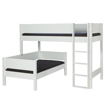 Manis-h cot GLEN 90 x 200 cm Snow white