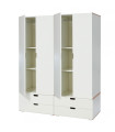 Manis-h Schrank Kombination HERA Snow white