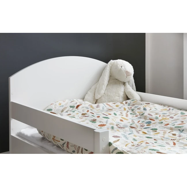 Manis-h Junior Retrobett mit Buchebeine Snow white